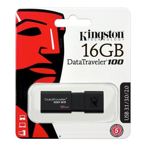 117-99004 Kingston Push Pull Pendrive Waterproof Metal USB 3 2 Flash Drive Thumb Drive 16GB High Speed Flash Drive Plug and Play