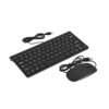 Wired Keyboard with Mouse USB Portable Office PC Laptop Keyboard and Mouse Set